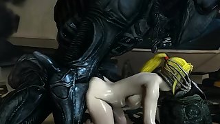 Big cock alien..